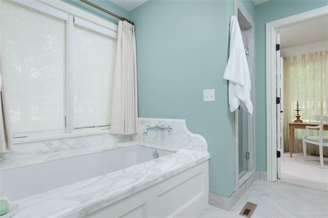 8311 Wenonga Rd, Leawood, KS 66206 - full bath with a stall shower