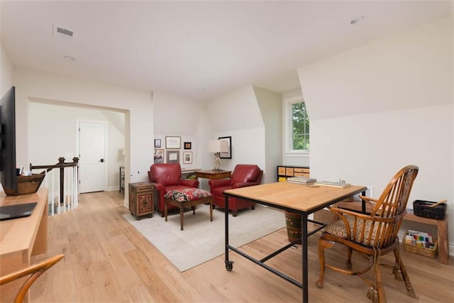 8311 Wenonga Rd, Leawood, KS 66206 - dining area with light wood-style flooring
