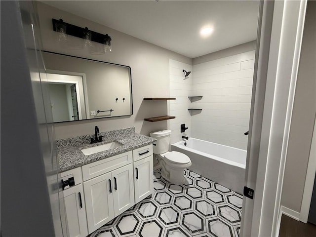 1141 Walnut Ave, Osawatomie, KS 66064 - full bath with toilet, vanity, and shower / bath combination