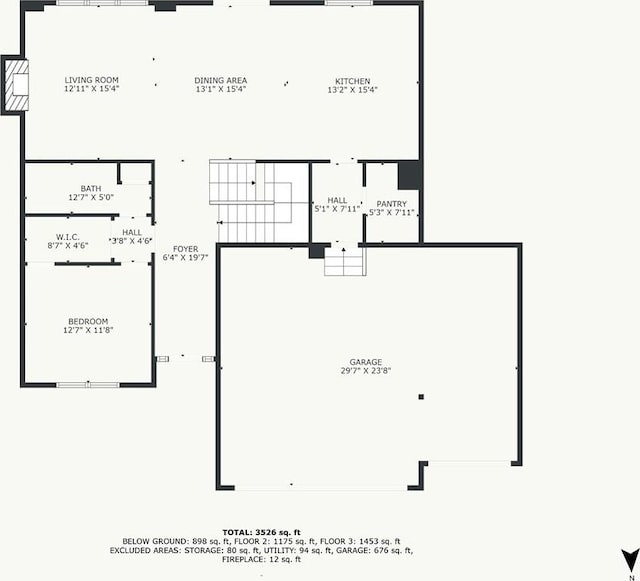1505 SW Georgetown Dr, Lees Summit, MO 64082 - room layout