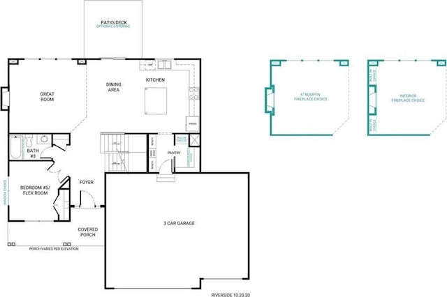 3117 SW Arbor Tree Dr, Lees Summit, MO 64082 - property floor plan