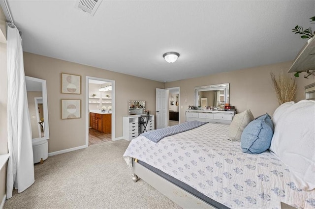 1420 SW Cornwall Rd, Lees Summit, MO 64083 - bedroom featuring light carpet and connected bathroom