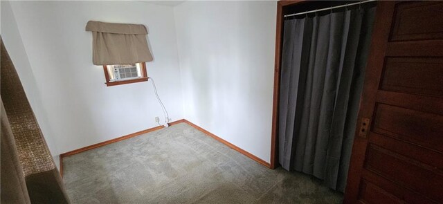 123 NW 1501st Rd, Holden, MO 64040 - spare room with carpet flooring, baseboards, and cooling unit