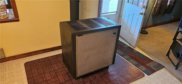 123 NW 1501st Rd, Holden, MO 64040 - detailed view of baseboards and heating unit