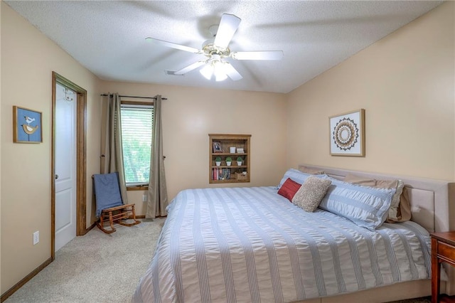 8355 Hallet St, Lenexa, KS 66215 - bedroom featuring carpet floors and a ceiling fan