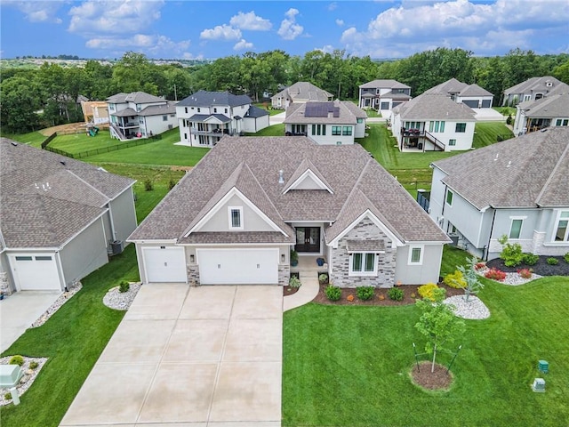 130 NW Ambersham Dr, Lees Summit, MO 64081 - aerial perspective of suburban area