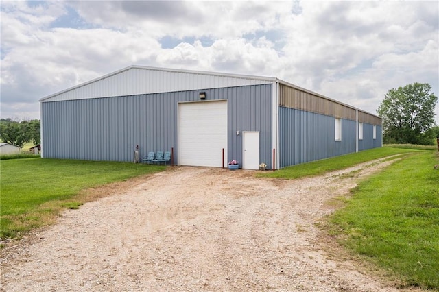 9643 Y Rd, Meriden, KS 66512 - view of outbuilding featuring dirt driveway