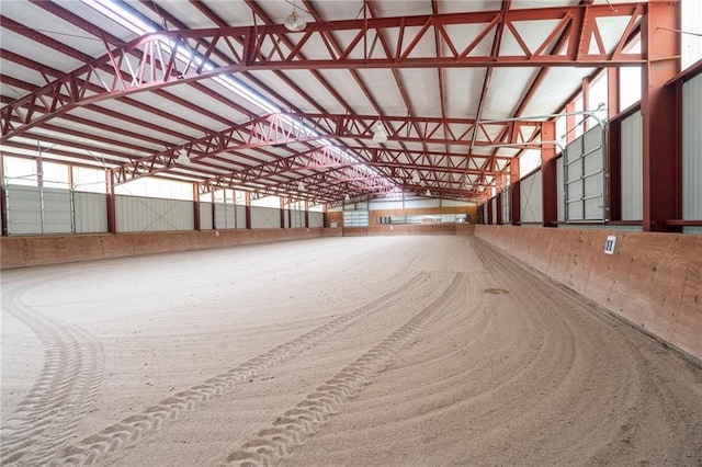 9643 Y Rd, Meriden, KS 66512 - view of horse riding arena