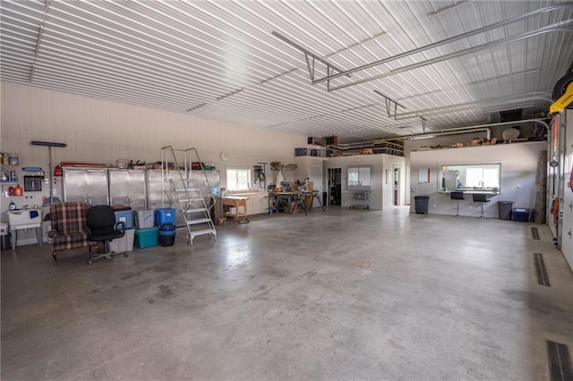 9643 Y Rd, Meriden, KS 66512 - view of garage