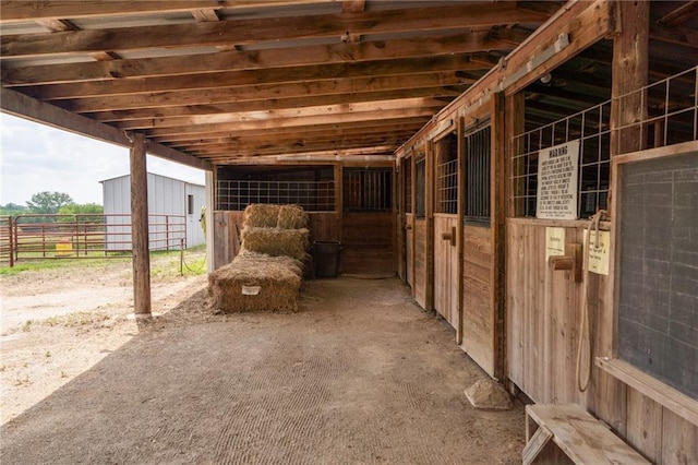 9643 Y Rd, Meriden, KS 66512 - view of horse barn
