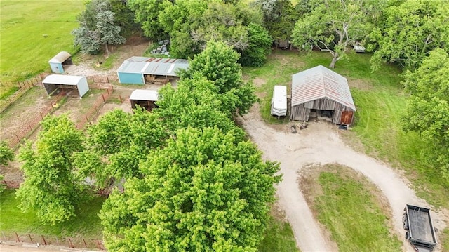 9643 Y Rd, Meriden, KS 66512 - aerial view of property and surrounding area