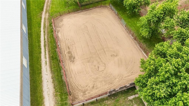 9643 Y Rd, Meriden, KS 66512 - overview of rural landscape