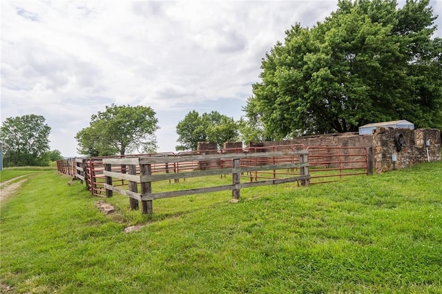 9643 Y Rd, Meriden, KS 66512 - view of yard