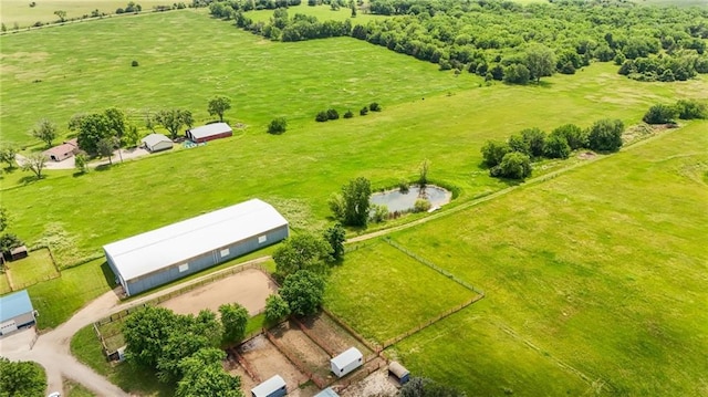9643 Y Rd, Meriden, KS 66512 - aerial view of sparsely populated area featuring agricultural land