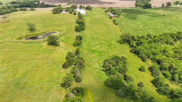 9643 Y Rd, Meriden, KS 66512 - overview of rural landscape featuring a pastoral area