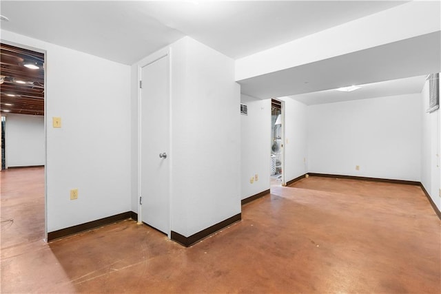 4510 E 113th St, Kansas City, MO 64137 - below grade area with baseboards
