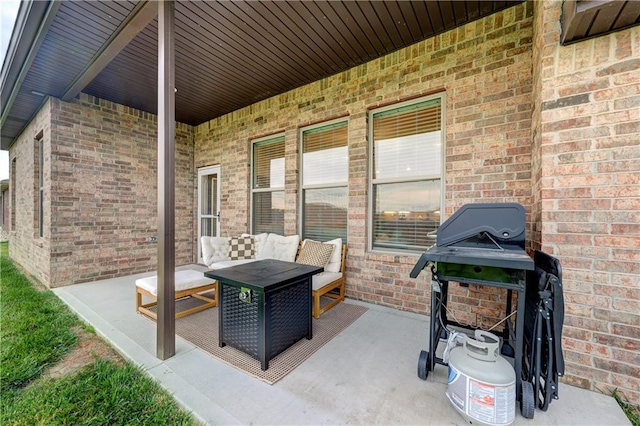 7526 Apache Dr, Lenexa, KS 66227 - view of patio featuring area for grilling