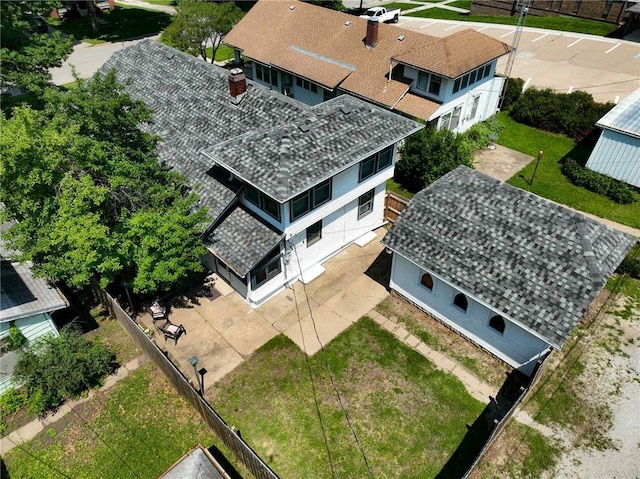 1208 Central Ave, Horton, KS 66439 - aerial view of property and surrounding area