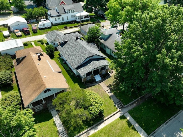 1208 Central Ave, Horton, KS 66439 - aerial perspective of suburban area