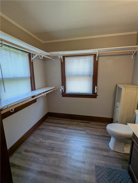 1208 Central Ave, Horton, KS 66439 - spacious closet with wood finished floors