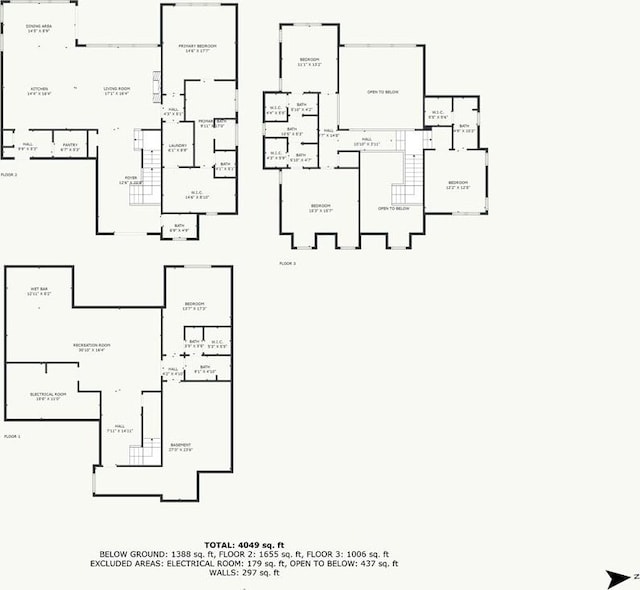 7106 Linden St, Prairie Village, KS 66208 - view of floor plan / room layout