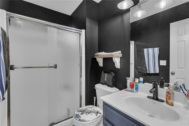 408 Eisenhower Rd, Baldwin City, KS 66006 - bathroom with a stall shower and vanity