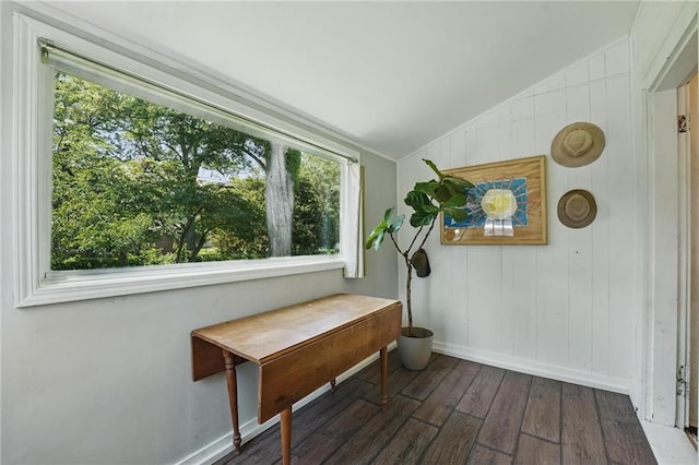 8146 Craig St, Overland Park, KS 66204 - interior space featuring vaulted ceiling