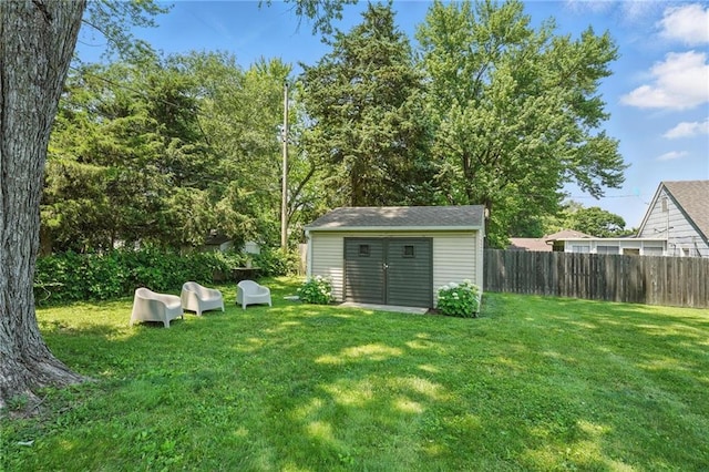8146 Craig St, Overland Park, KS 66204 - view of yard with a shed