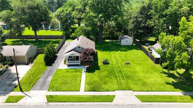8146 Craig St, Overland Park, KS 66204 - aerial view of property and surrounding area