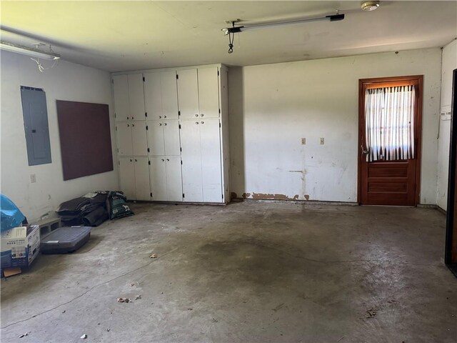 1110 S Plummer Ave, Chanute, KS 66720 - garage with electric panel