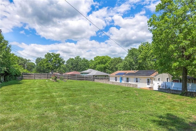 1401 Osage St, Leavenworth, KS 66048 - view of fenced backyard