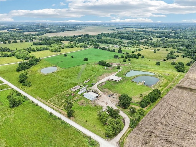 301 NW 1601st Rd, Kingsville, MO 64061 - overview of rural landscape featuring a large body of water