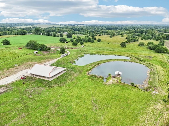 301 NW 1601st Rd, Kingsville, MO 64061 - drone / aerial view of a nearby body of water