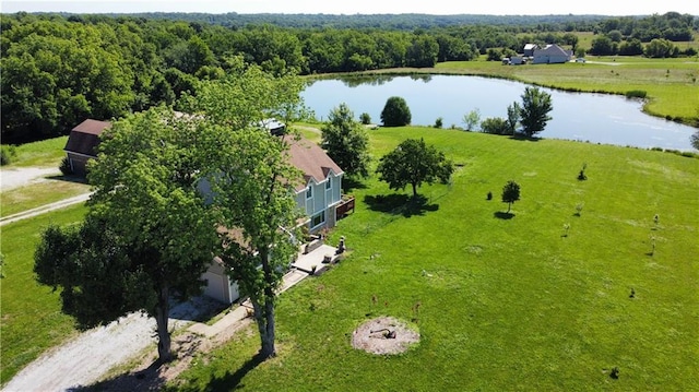 26609 S Red Bud Rd, Freeman, MO 64746 - view of subject property featuring a large body of water and a forest