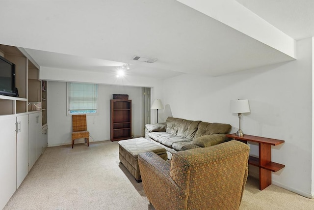 8604 Sagamore Rd, Leawood, KS 66206 - living area with light carpet and baseboards