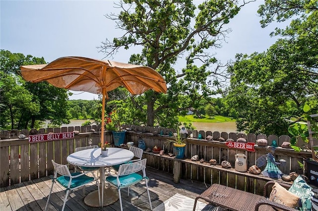 31965 Lakecrest Dr, Excelsior Springs, MO 64024 - view of wooden deck