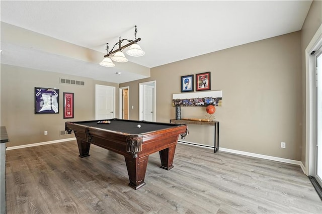 9905 W 144th St, Overland Park, KS 66221 - playroom with wood finished floors and pool table