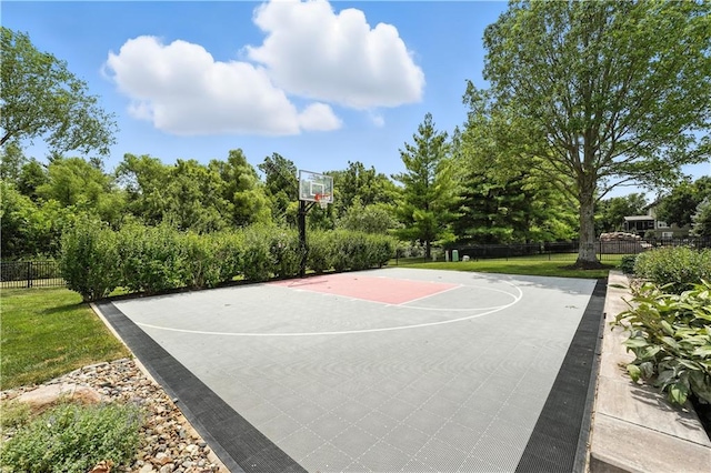 9905 W 144th St, Overland Park, KS 66221 - view of basketball court with basketball court