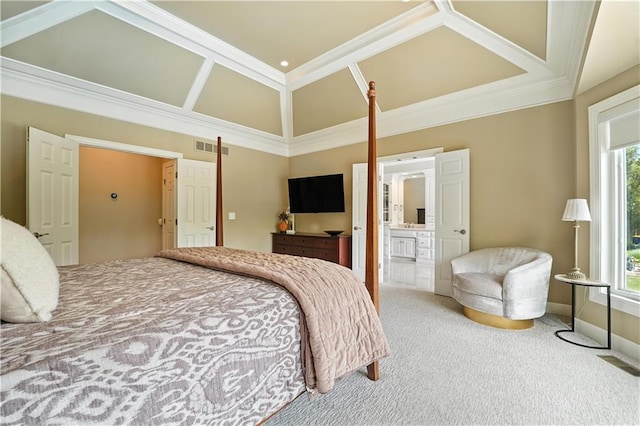 9905 W 144th St, Overland Park, KS 66221 - carpeted bedroom with ensuite bath