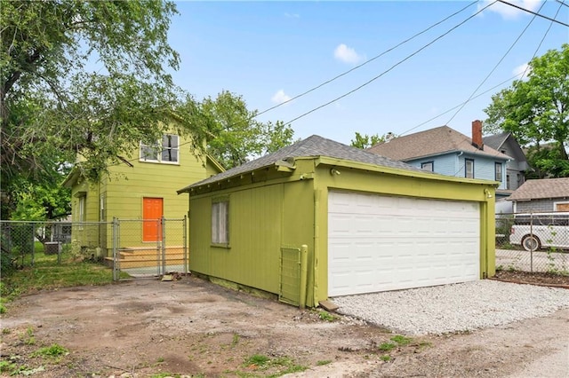 2717 Bales Ave, Kansas City, MO 64128 - view of detached garage