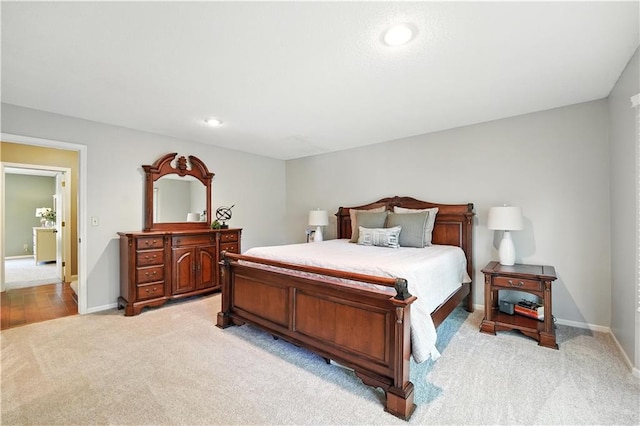 12032 Ballentine St, Overland Park, KS 66213 - bedroom with light carpet and recessed lighting