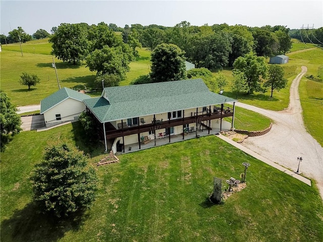 22920 Feaster Branch Rd, Warsaw, MO 64355 - aerial view of property and surrounding area