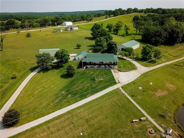 22920 Feaster Branch Rd, Warsaw, MO 64355 - overview of rural landscape