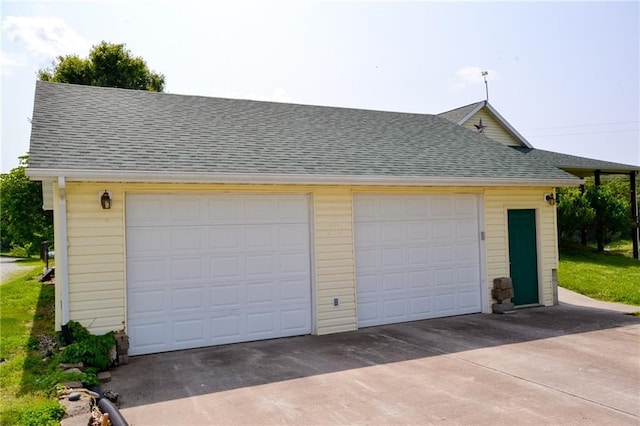 22920 Feaster Branch Rd, Warsaw, MO 64355 - view of detached garage