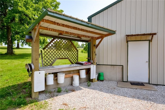 22920 Feaster Branch Rd, Warsaw, MO 64355 - view of patio