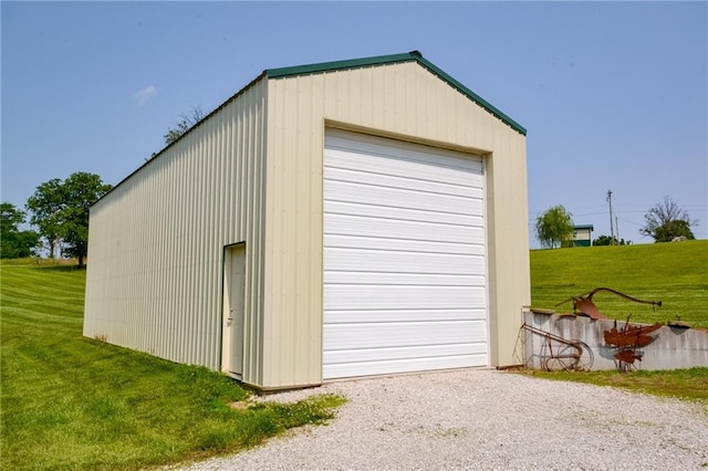 22920 Feaster Branch Rd, Warsaw, MO 64355 - detached garage with driveway