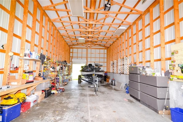 22920 Feaster Branch Rd, Warsaw, MO 64355 - view of garage