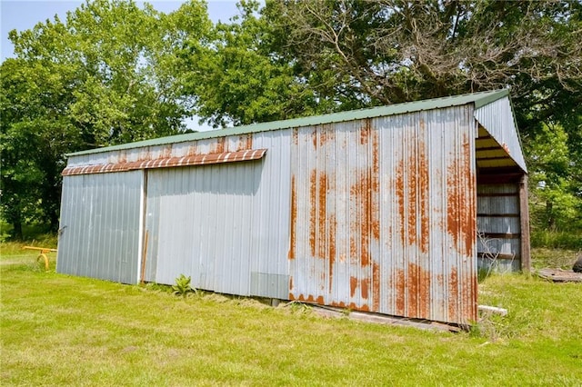 22920 Feaster Branch Rd, Warsaw, MO 64355 - view of pole building featuring a lawn