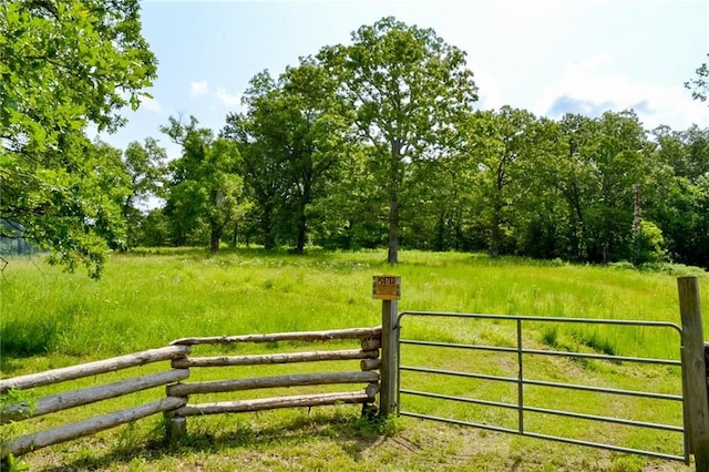 22920 Feaster Branch Rd, Warsaw, MO 64355 - gate with a view of countryside