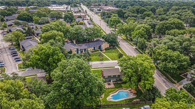 9412 Delmar St, Prairie Village, KS 66207 - view of property location featuring a pool area